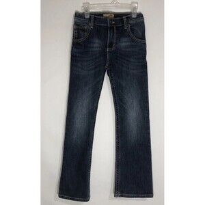 Wrangler 20X Bootcut Denim Jeans Boys 10 Regular Adjustable Med Wash 42BWXMD EUC